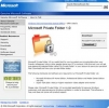 Náhled programu Microsoft Private Folder. Download Microsoft Private Folder